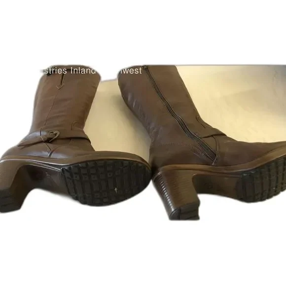 Dansko Brown Leather Boots Size 36 or US 5.5 - Picture 4 of 5